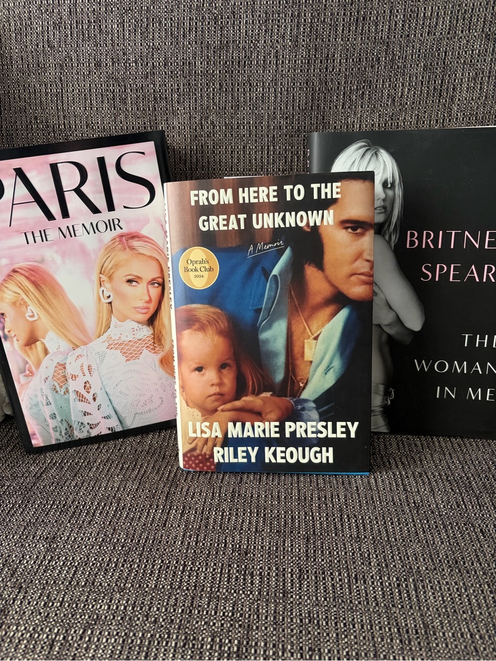 Paris Hilton, Britney Spears, Lisa Marie Presley memoirs